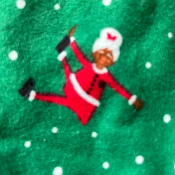 ❤️JCP Mrs Claus holiday sleep shorts. Size L - Picture 4 of 4